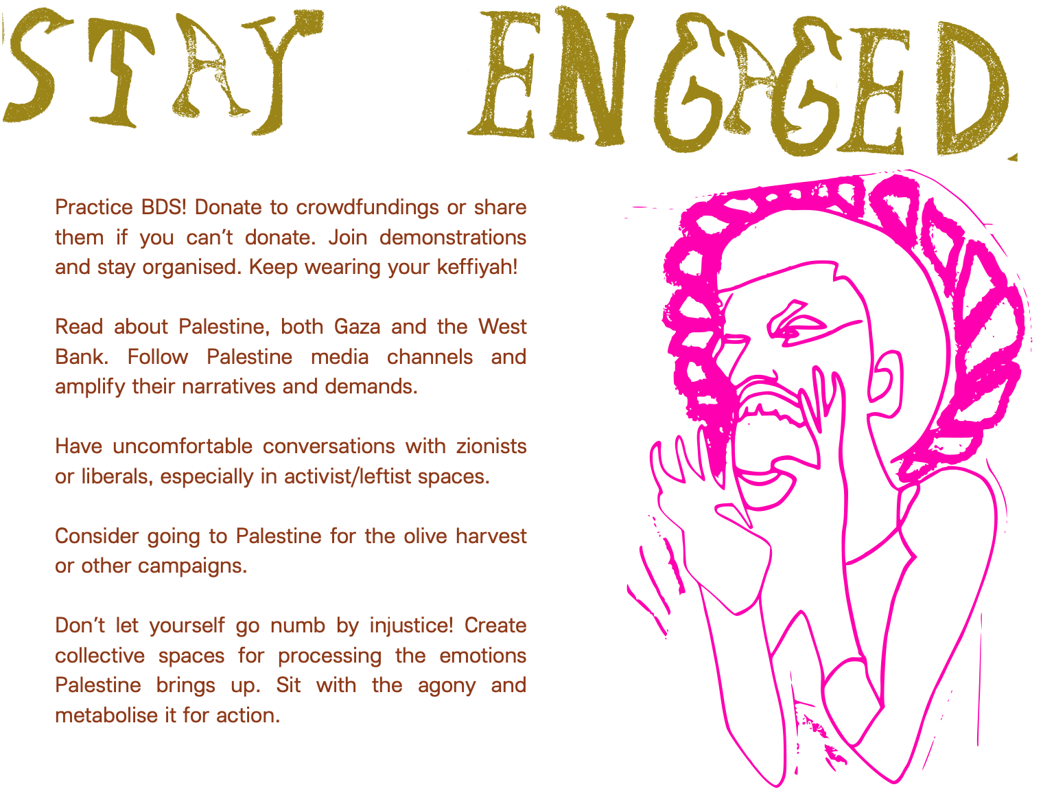 Olive harvest zine, page 11 of 12